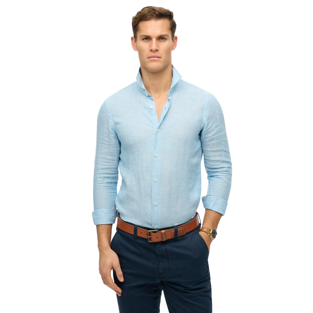 Superdry Vacation L/S Linen Shirt